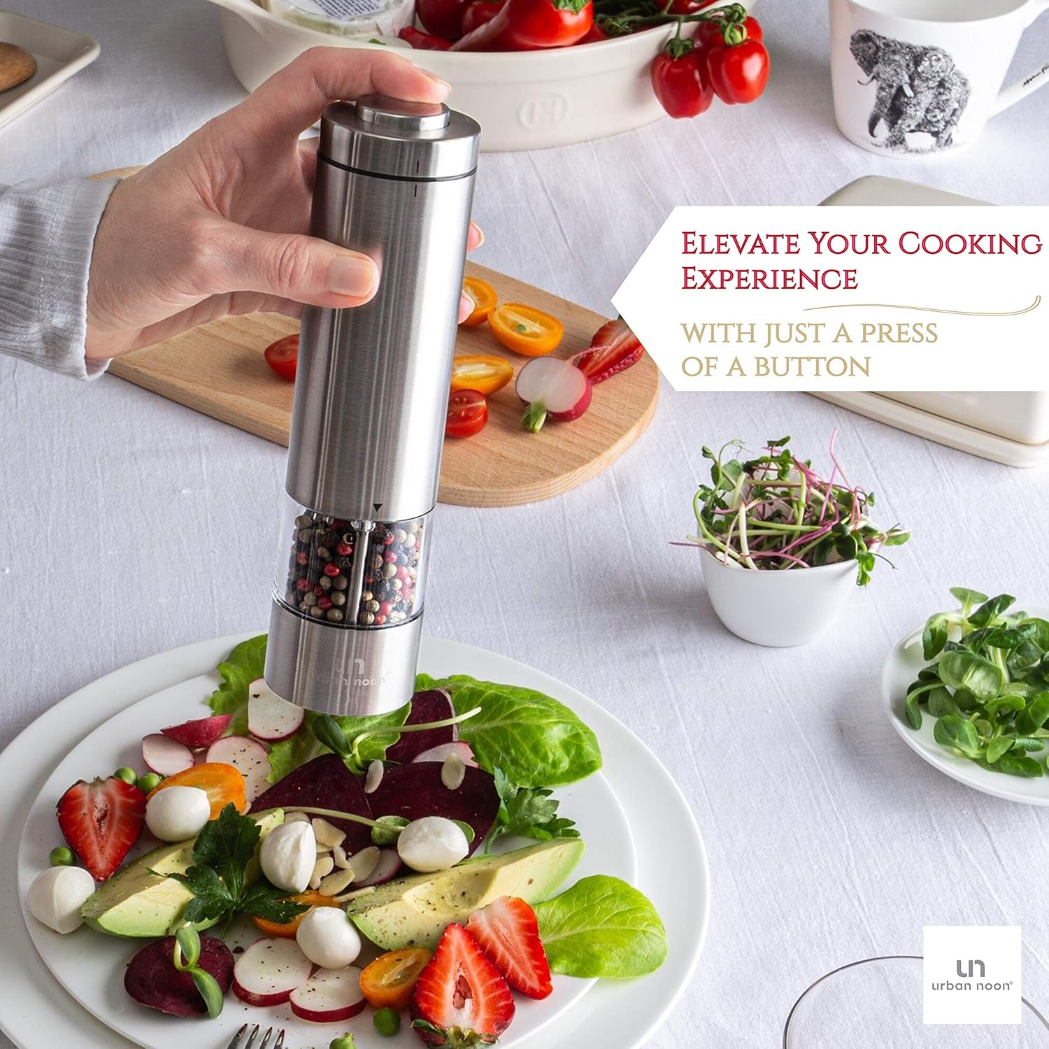 ultimate Salt Pepper grinder electric set